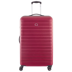 Delsey Segur 4 Wheel 78cm Large Suitcase Red